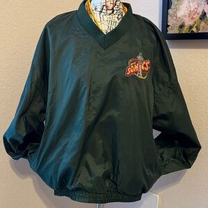 Green Sonics REVERSIBLE Pullover Jacket